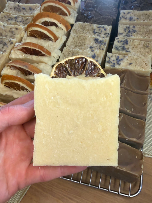 Lemon Tallow & Goat Milk Soap Bar