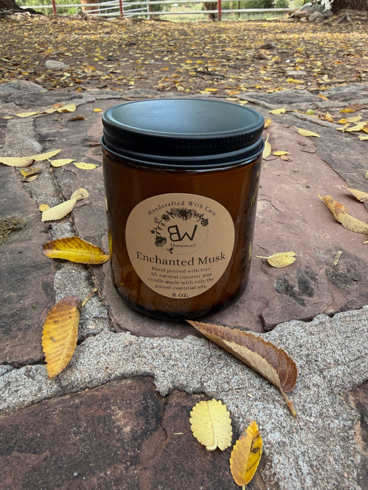 Enchanted Musk Candle