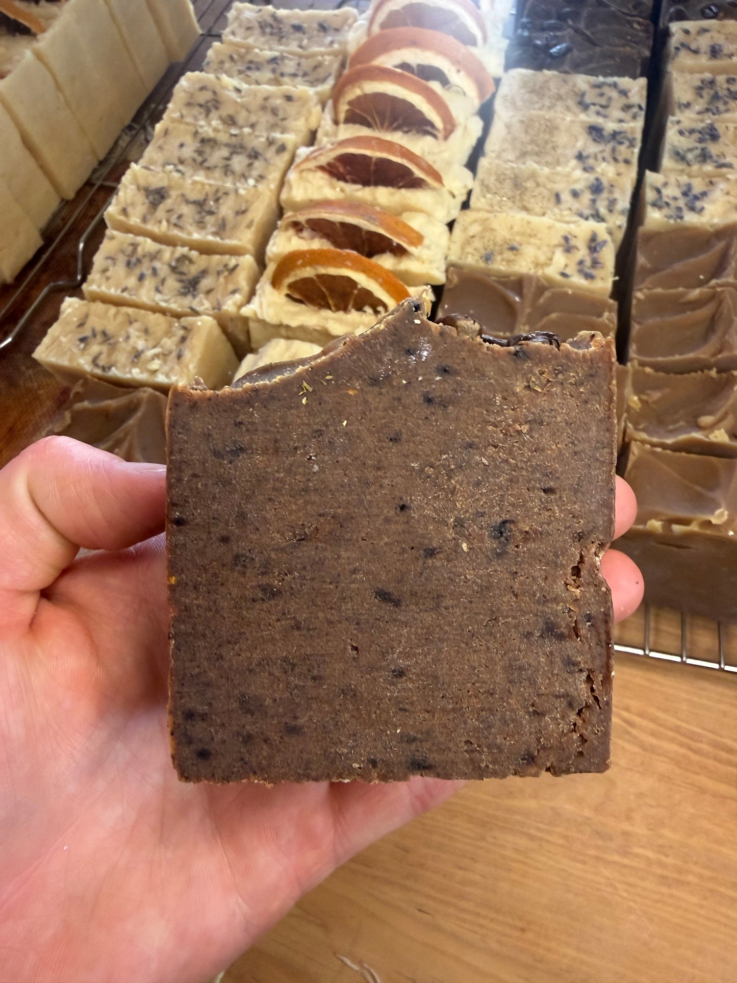 Coffee Tallow & Goat Milk Soap Bar