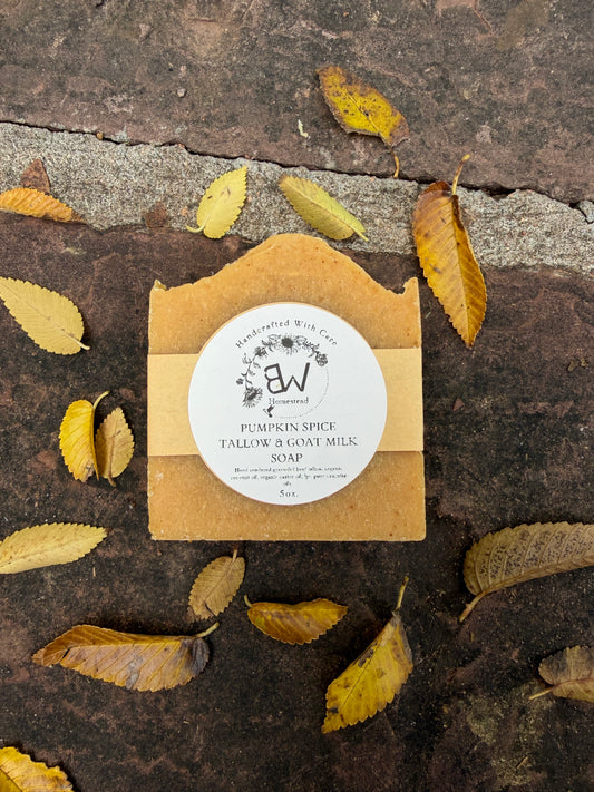 Pumpkin Spice Tallow & Goat Milk Soap