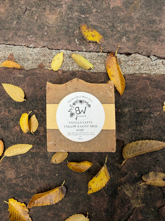 Vanilla Latte Tallow & Goat Milk Soap