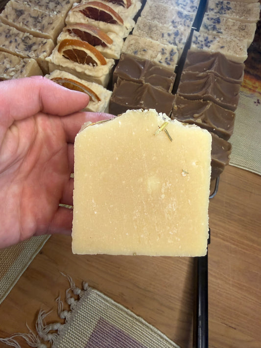 Rosemary Eucalyptus Tallow & Goat Milk Soap Bar