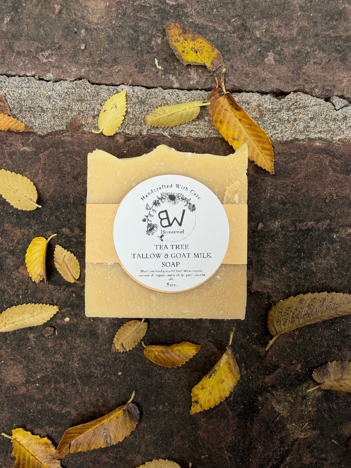 Tea Tree Tallow & Goat Milk Soap
